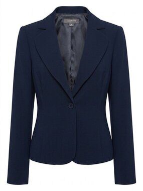 Liz Claiborne Suits (Jacket and skirt set), Polyester blazer tailored single-bre